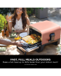 Ninja OO101UK Ninja Woodfire Outdoor Oven, Artisan Pizza Maker and BBQ Smoker - Terracotta/Steel