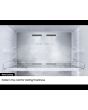 Samsung RL38A776ASR/EU 59.5cm 70/30 Frost Free Fridge Freezer with Twin Cooling Plus - Real Steel
