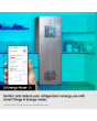 Samsung RR70H39DEFEU Black No Frost Tall Fridge 59.5cm