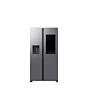 Samsung RS90F66BETEU - Fridge Freezer 91.2cm Silver
