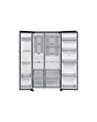 Samsung RS90F66BETEU - Fridge Freezer 91.2cm Silver
