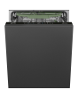 Smeg DIL322BL Integrated Dishwasher 13 Place Settings