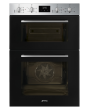 Smeg DOSF400B 59.7cm Built In Electric Double Oven - Black