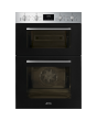 Smeg DOSF400B 59.7cm Built In Electric Double Oven - Black