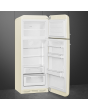 Smeg FAB30RCR6UK 60cm Cream Fridge Freezer 75/25