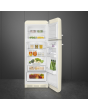 Smeg FAB30RCR6UK 60cm Cream Fridge Freezer 75/25