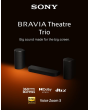 Sony BRAVIA 5.1 to 7.1ch Theatre Trio with Dolby Atmos