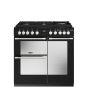 Stoves 444411460 St Dx Ster D900df Dual Fuel Gas Through Glass - Black