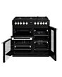 Stoves 444411460 St Dx Ster D900df Dual Fuel Gas Through Glass - Black