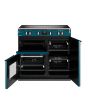 Stoves 444411535 90Cm Induction Range Cooker Kingfisher Teal