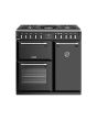 Stoves 444444897 St Rich Dx S900df Dual Fuel - Black