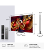 TCL 65C8L-UK 65inch 4K QD-Mini LED Google TV Black