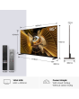TCL 85X11L-UK 85-inch 4K Ultra HD SQD MINI LED TV
