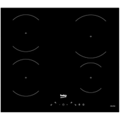 Beko HIIP64430QT 60cm Black Induction Hob with Touch