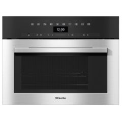 Miele DGM7340 Steam Oven and Microwave, SensorTronic ; 40 litre capacity, DualSteam technology; 80-1