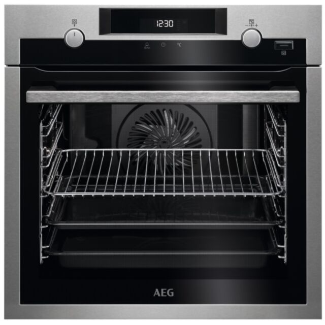 Aeg BPS55IE20M 56cm Built In Electric Single Oven - Stainless Steel