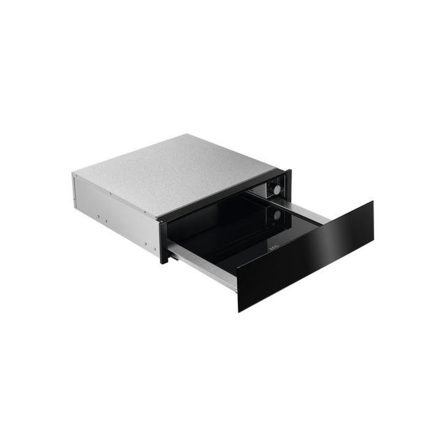 AEG KDE911424B 14cm Warming Drawer - Black Glass