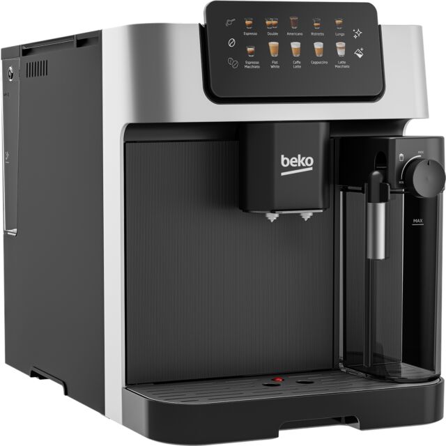 Beko CEG7304X Bean to Cup Fully Automatic Espresso Machine with Integrated Milk Jug - Silver