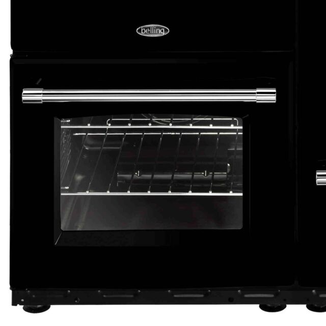 Belling 444411738  X110G 110cm Gas Rangecooker with Double Oven and Gas Hob - Black