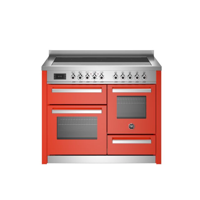 Bertazzoni UK Limited PRO115I3EART Professional 110cm Range Cooker XG Oven Induction Gloss Orange