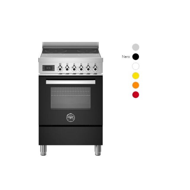 Bertazzoni UK Limited PRO64I1EART Professional 60cm Range Cooker Single Oven Induction Gloss Orange