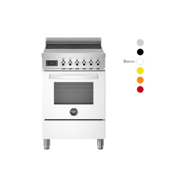 Bertazzoni UK Limited PRO64I1EART Professional 60cm Range Cooker Single Oven Induction Gloss Orange
