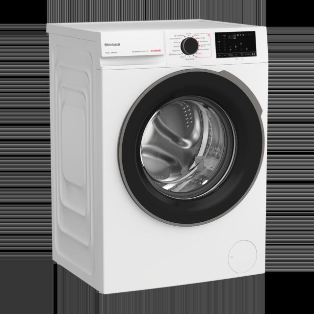 Blomberg LWA210461W 10kg 1400 spin RecycledTub Washing Machine - White