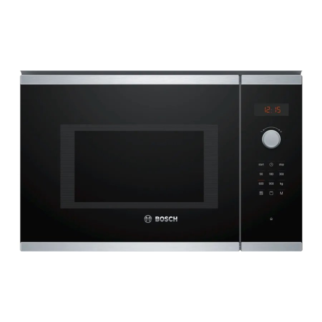 Bosch BEL553MS0B 25 Litres Built In Microwave Oven - Stainless Steel