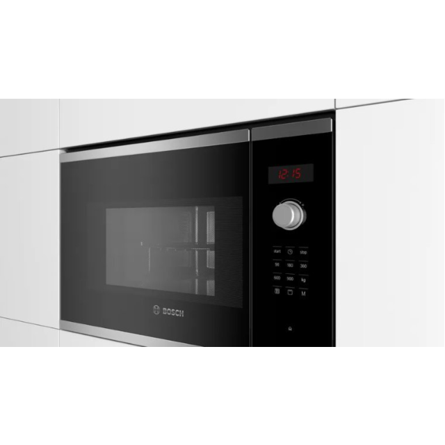 Bosch BEL553MS0B 25 Litres Built In Microwave Oven - Stainless Steel