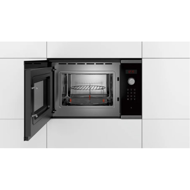 Bosch BEL553MS0B 25 Litres Built In Microwave Oven - Stainless Steel