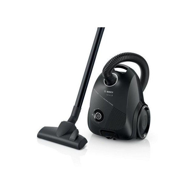 Bosch BGBS2BA1GB Serie 2 ProEco 600W 3kg Bagged Cylinder Vacuum Cleaner - Black