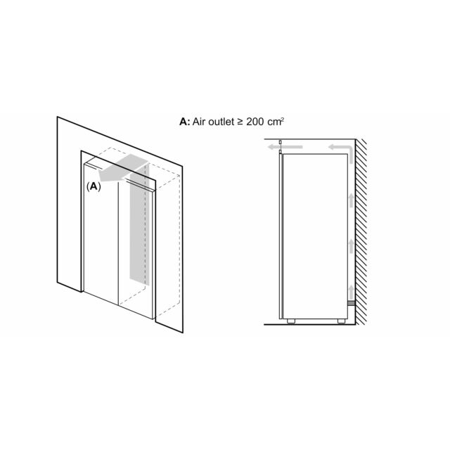 Bosch GSN36VLFPG 186x60 NoFrost Upright Freezer, 7 Compartments including 2 BigBox and EasyAccess Sh