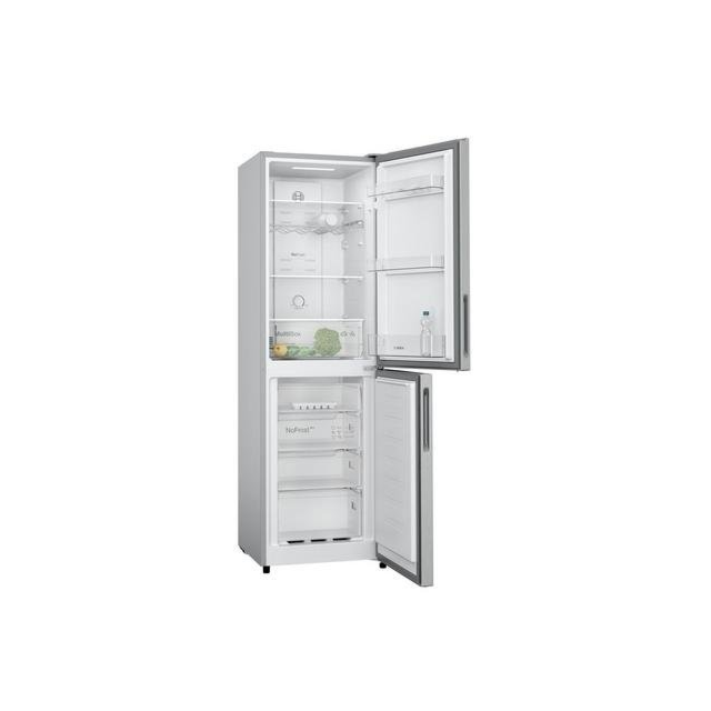 Bosch KGN27NLFAG 55cm 50/50 Frost Free Fridge Freezer - Silver