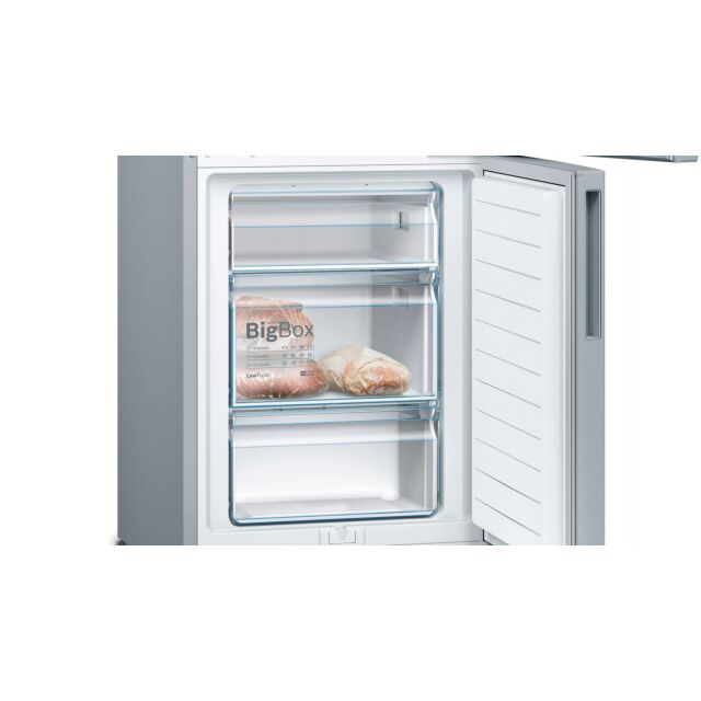 Bosch KGV33VLEAG Slilver 60Cm Freestanding Fridge Freezer 176H