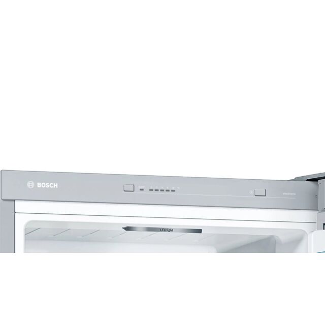 Bosch KGV39VLEAG 60cm 70/30 Low Frost Fridge Freezer - Stainless Steel