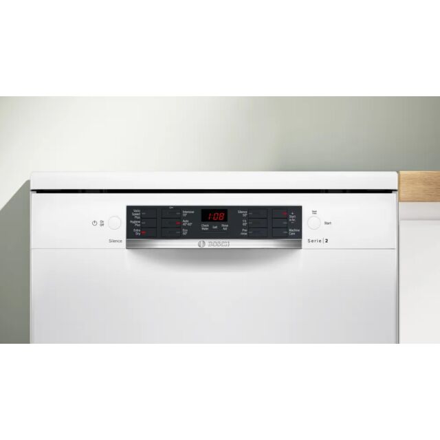 Bosch SMS26AW08G 60cm Dishwasher - White 12 Place Settings