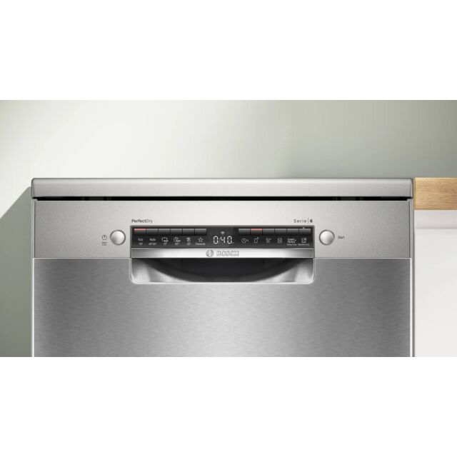 Bosch SMS6TCI00E Dishwasher - Silver Inox - 14 Place Settings