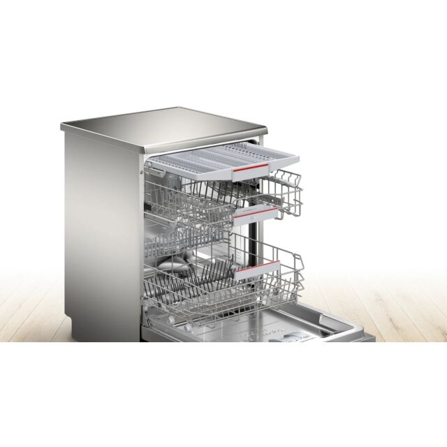 Bosch SMS6TCI00E Dishwasher - Silver Inox - 14 Place Settings