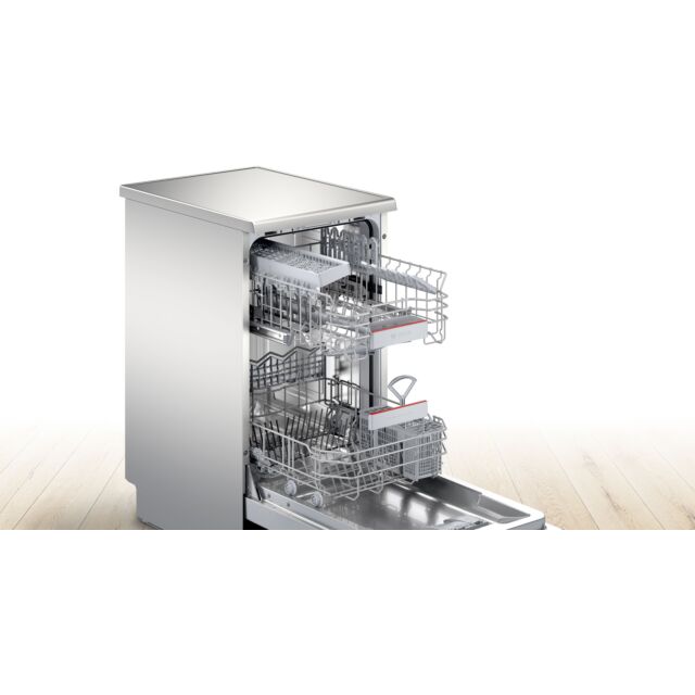 Bosch SPS4HKI45G 45cm Slimline Silver 9 PS Dishwasher