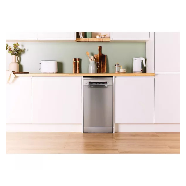 Bosch SPS4HMI49G Slimline Silver WiFi Dishwasher