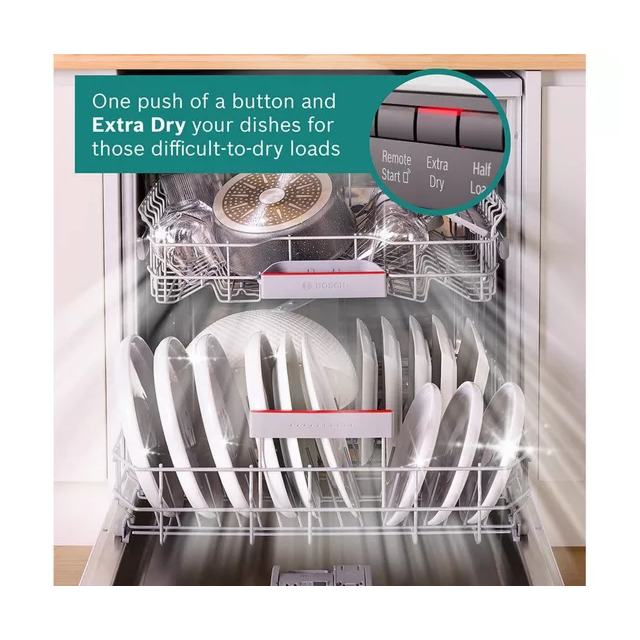 Bosch SPS4HMI49G Slimline Silver WiFi Dishwasher