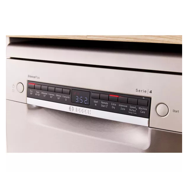 Bosch SPS4HMI49G Slimline Silver WiFi Dishwasher