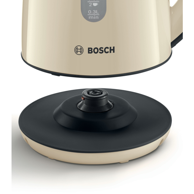 Bosch TWK7507GB 1.7 Litres Jug Kettle - Cream