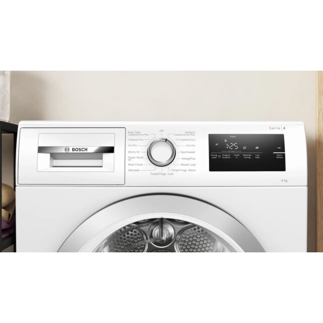 Bosch WTN83203GB 8kg Condenser Tumble Dryer - White