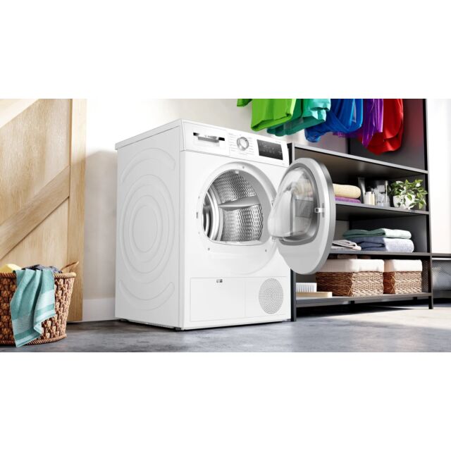 Bosch WTN83203GB 8kg Condenser Tumble Dryer - White