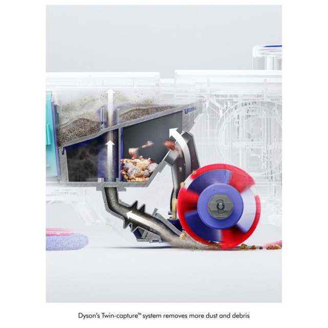 Dyson R2NUROVIW+D r2 nurovi wash+dry - Silver & Vinca Blue | Dyson | Brands | Members Site