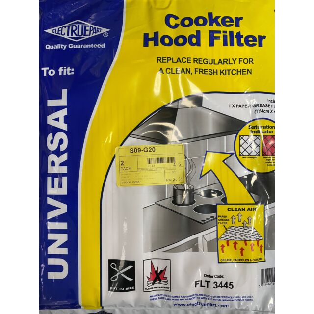 Electruepart ELE3445 Universal Cooker Hood Grease Filter