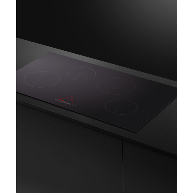 Fisher & Paykel 90cm Induction Hob in Black Glass