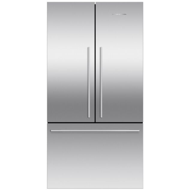 Fisher + Paykel RF610ADX5 90Cm French Door Refrigerator Freezer, 569L