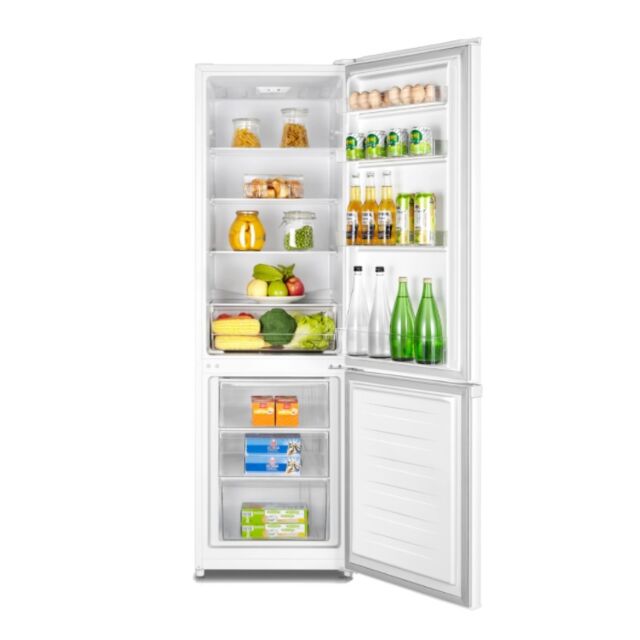 Fridgemaster MC55264AF Fridgemaster 55cm x 180cm White 70:30 Fridge Freezer